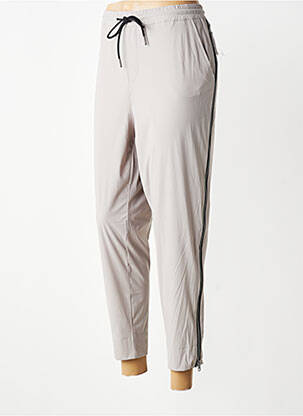 Jogging stretch taille normale gris TIMEZONE femme