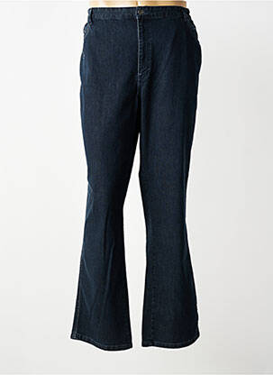 Jeans coupe droite stretch taille normale bleu TBS femme