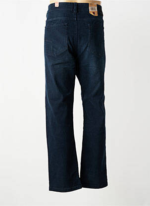 Jeans coupe droite stretch taille normale bleu TIMEZONE homme