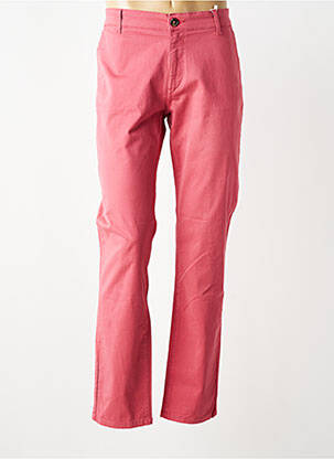 Pantalon chino stretch taille normale rose TBS homme
