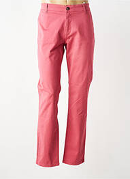 Pantalon chino stretch taille normale rose TBS homme