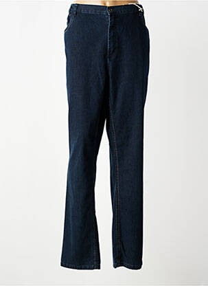 Jeans coupe slim tissage brut taille normale bleu TBS femme