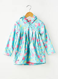 Imperméable imprimé fantaisie a capuche bleu BOBOLI fille