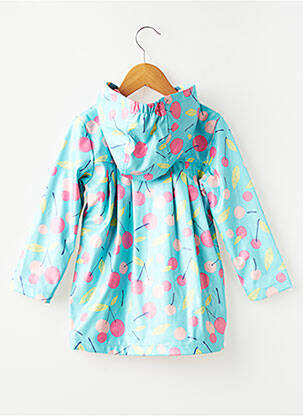 Imperméable imprimé fantaisie a capuche bleu BOBOLI fille