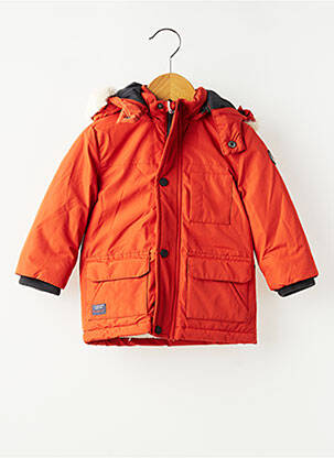 Parka poches sans capuche orange MAYORAL garçon