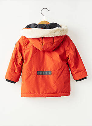 Parka poches sans capuche orange MAYORAL garçon