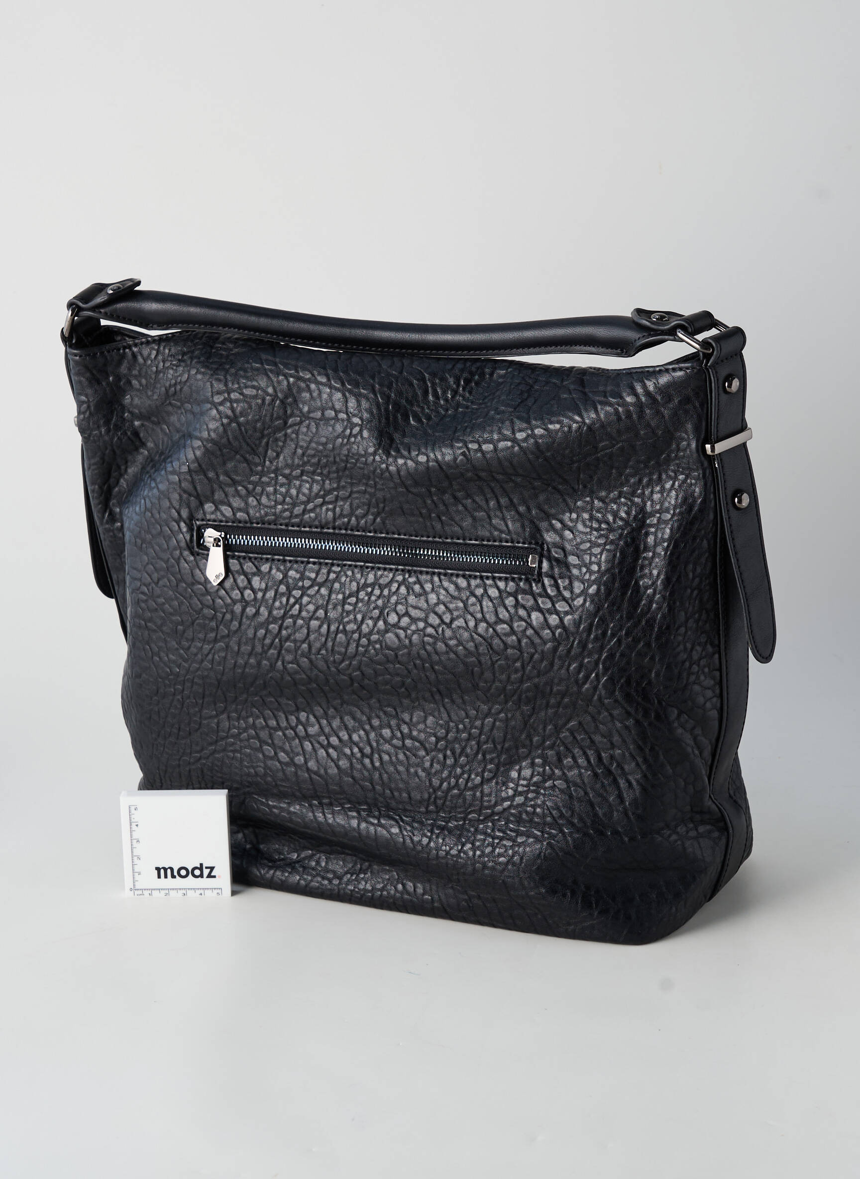 Sac multipoches forme rectangulaire noir ELITE femme