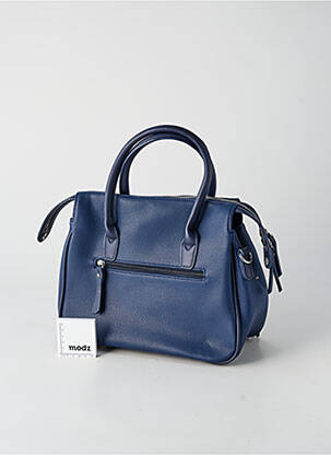 Sac multipoches forme rectangulaire bleu FUCHSIA femme