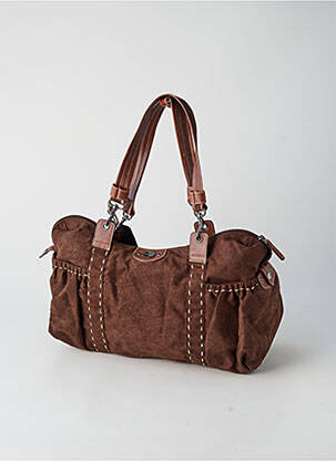 Sac multipoches forme rectangulaire marron MAC DOUGLAS femme