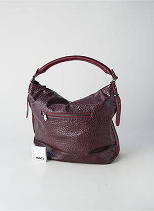 Sac multipoches forme rectangulaire violet ELITE femme