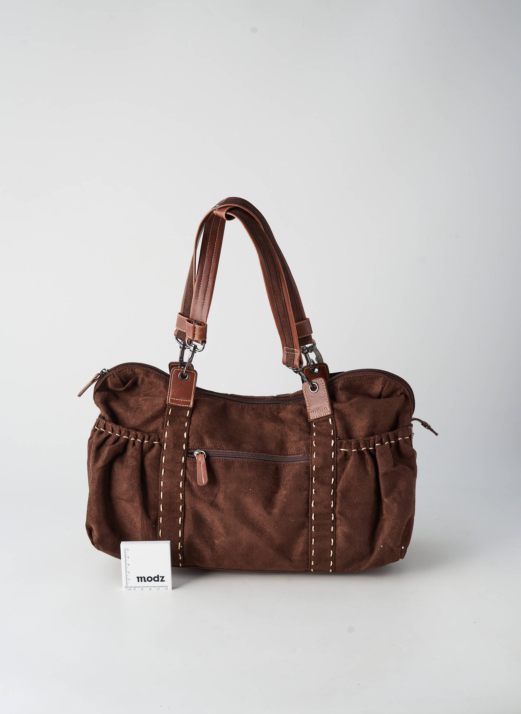 Sac multipoches forme rectangulaire marron MAC DOUGLAS femme