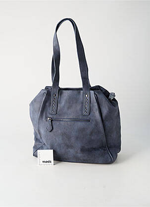 Sac fermeture zippée forme rectangulaire bleu SCOOTER femme