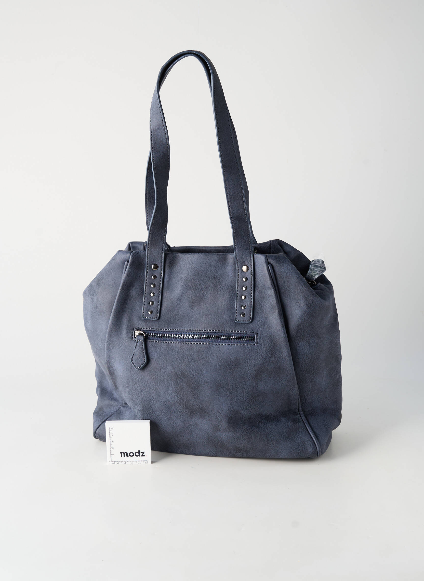 Sac fermeture zippée forme rectangulaire bleu SCOOTER femme