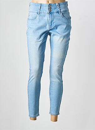 Jeans skinny taille haute taille haute bleu ONLY CARMAKOMA femme