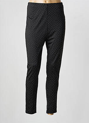 Legging effet matière satinée taille normale noir JS MILLENIUM femme