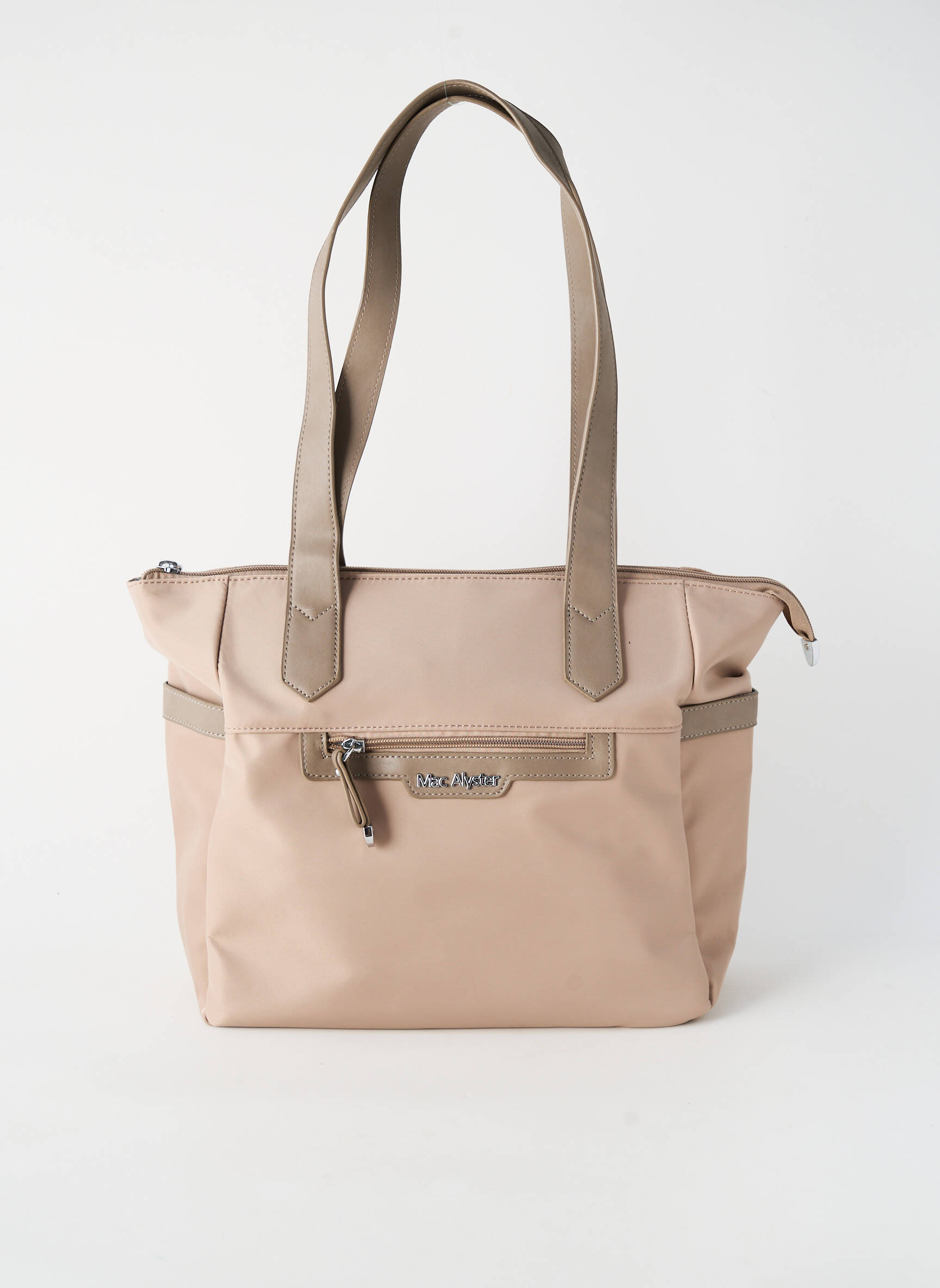 Sac fermeture zippée forme rectangulaire gris MAC ALYSTER femme