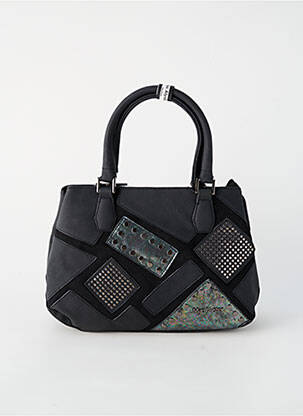 Sac fermeture zippée forme rectangulaire noir MAC ALYSTER femme