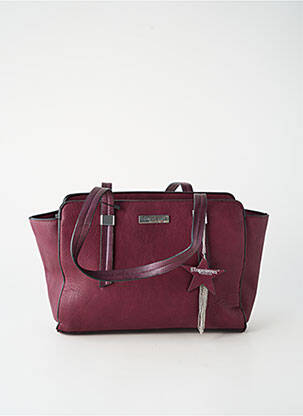 Sac fermeture zippée forme rectangulaire violet LES TROPEZIENNES PAR M.BELARBI femme