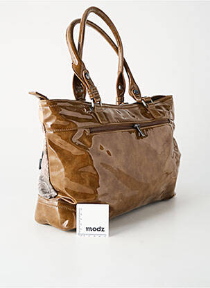 Sac forme cabas forme cabas marron PATRICK BLANC femme