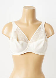 Soutien-gorge effet matière satinée haut soutien-gorge emboitant chair EMPREINTE femme