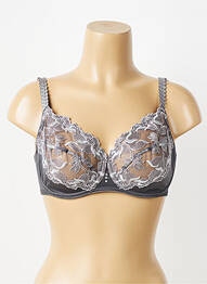 Soutien-gorge bretelle multi position haut soutien-gorge emboitant gris MAISON LEJABY femme