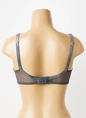 Soutien-gorge bretelle multi position haut soutien-gorge emboitant gris MAISON LEJABY femme