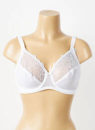 Soutien-gorge effet matière satinée haut soutien-gorge emboitant blanc TRIUMPH femme