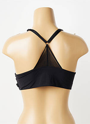 Soutien-gorge sans armature haut soutien-gorge nageur noir SLOGGI femme