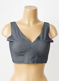 Soutien-gorge effet matière satinée brassieres gris SLOGGI femme