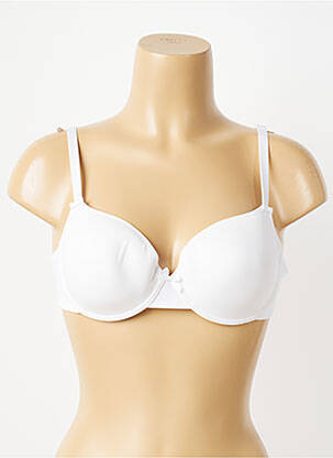 Soutien-gorge effet matière satinée haut soutien-gorge moulé beige CHANTELLE femme