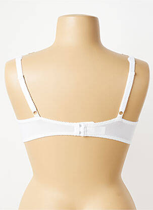 Soutien-gorge effet matière satinée haut soutien-gorge moulé blanc TRIUMPH femme