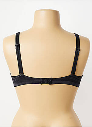 Soutien-gorge effet matière satinée haut soutien-gorge moulé noir CHANTELLE femme