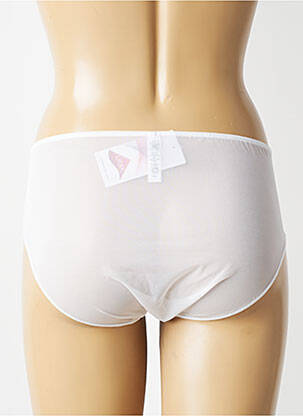 Culotte légère et transparente blanc MAISON LEJABY femme