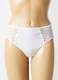 Culotte tissage satiné blanc MAISON LEJABY femme