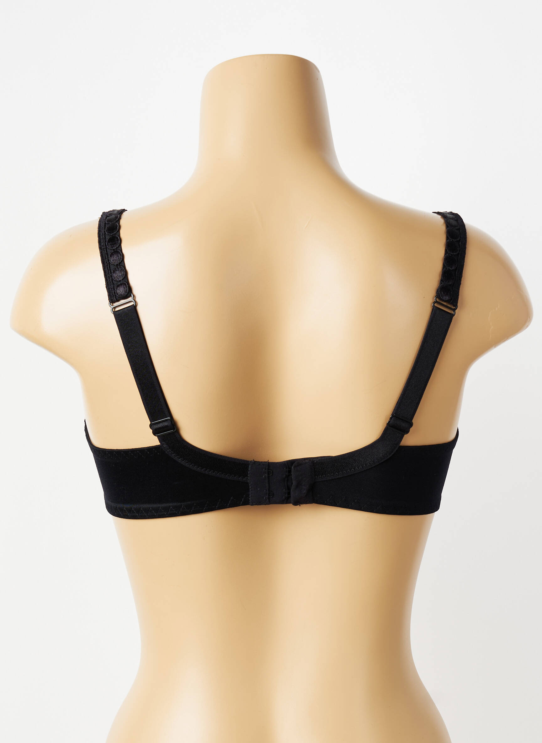 Soutien-gorge légère et transparente haut soutien-gorge emboitant noir LEJABY femme