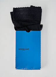 Bas stretch noir MAISON LEJABY femme