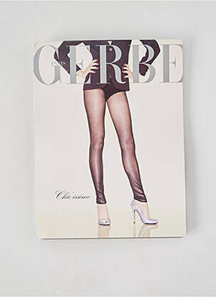 Collants stretch noir GERBE femme