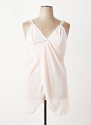 Top/caraco broderie rose PIEGE femme