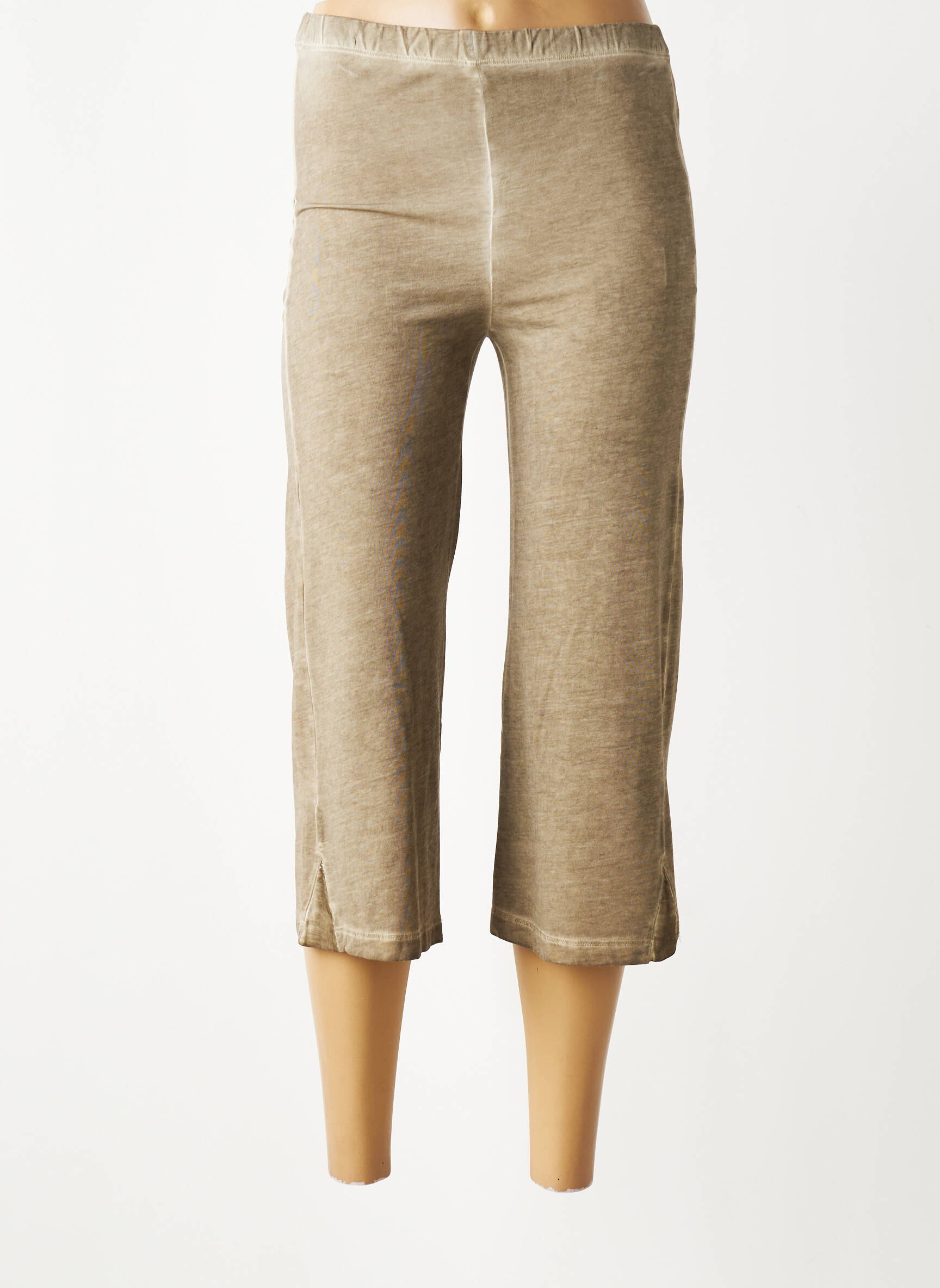 Legging tissage jersey taille normale vert GRIFFONNAGE femme