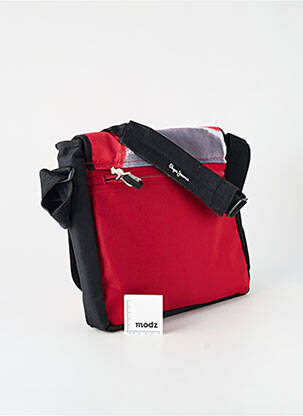 Sac doublure textile forme besace rouge PEPE JEANS femme
