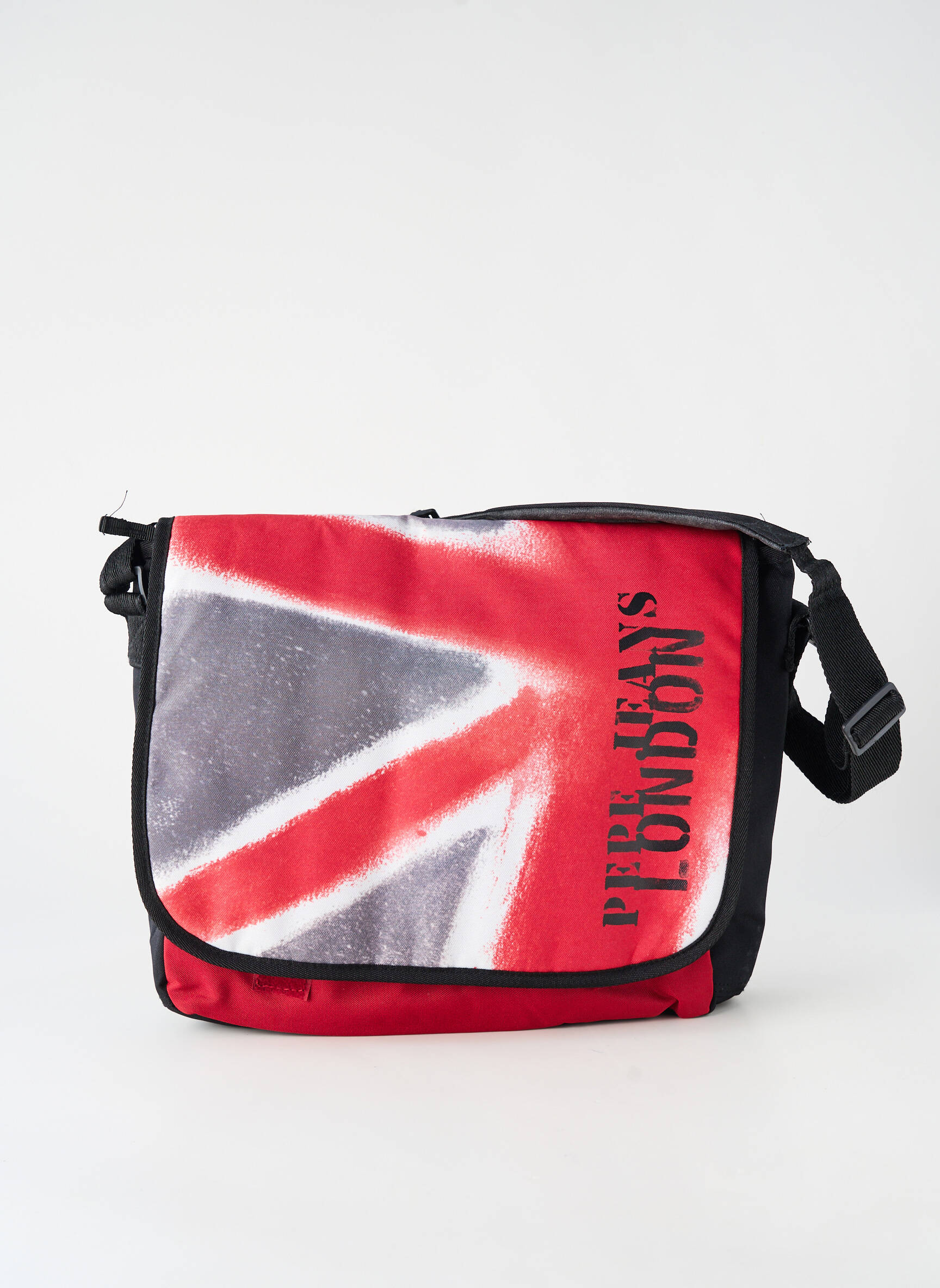 Sac doublure textile forme besace rouge PEPE JEANS femme