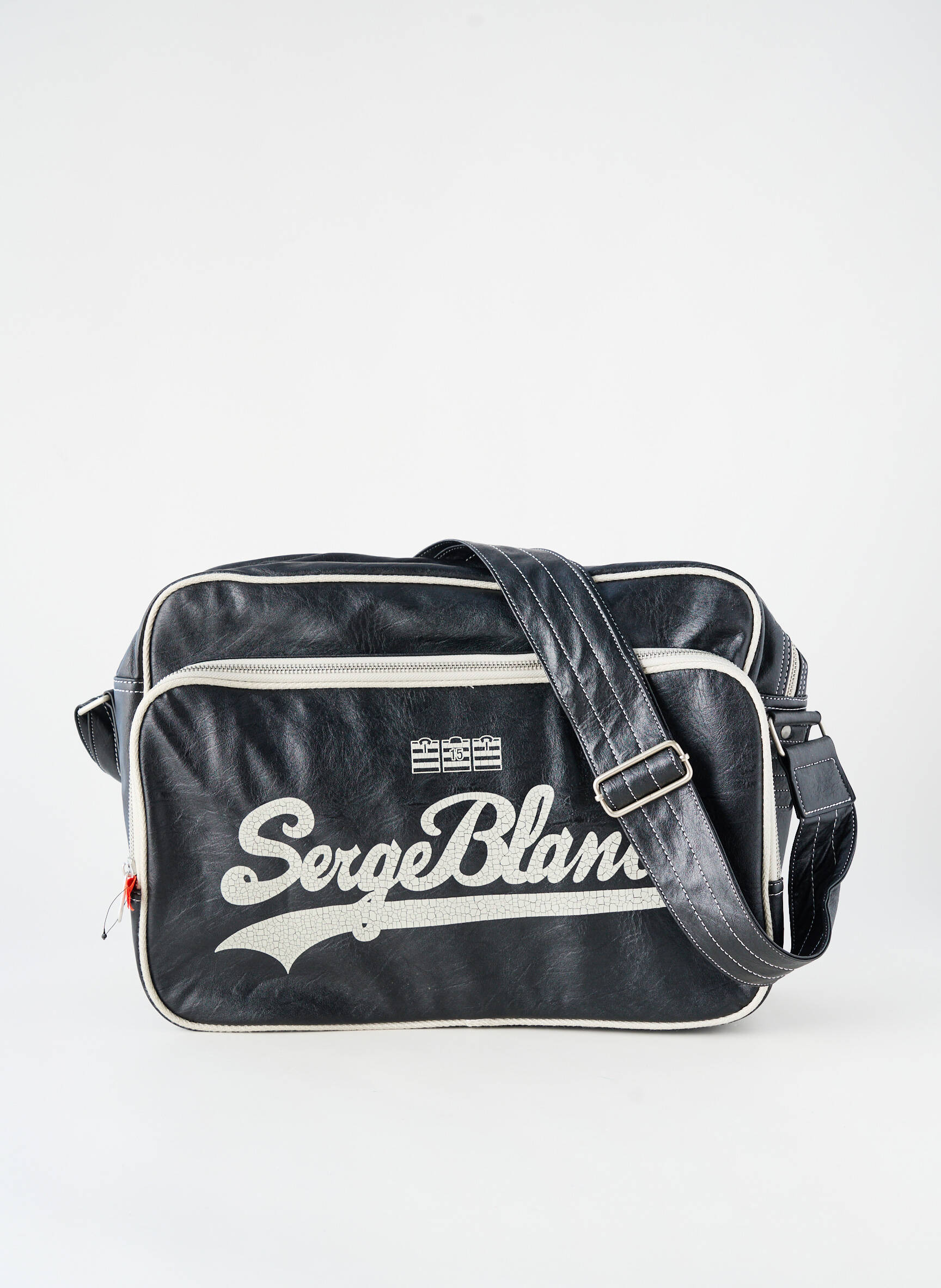 Sac doublure textile noir SERGE BLANCO homme