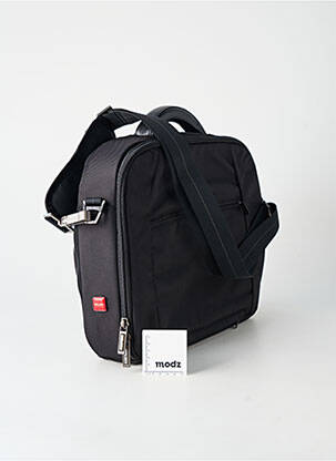 Sac fermeture zippée forme rectangulaire noir DELSEY femme
