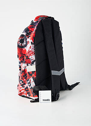 Sac à dos imprimé fantaisie rouge PERONA garçon