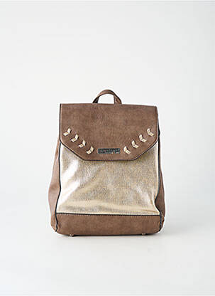 Sac à dos multipoches marron LES TROPEZIENNES femme