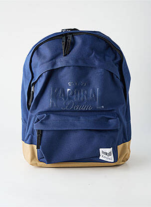 Sac à dos fermeture zippée bleu KAPORAL garçon
