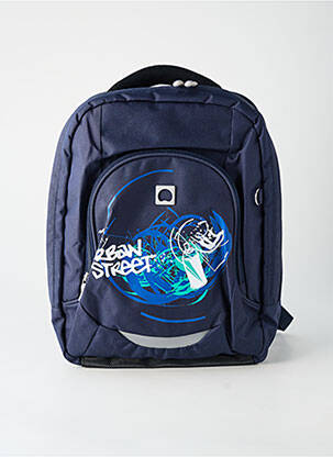 Sac à dos sérigraphie bleu DELSEY garçon