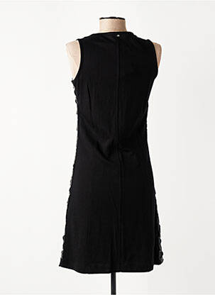 Robe mi-longue sans manche sans manche noir FRED SABATIER femme