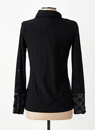 Top stretch manches longues noir FRED SABATIER femme
