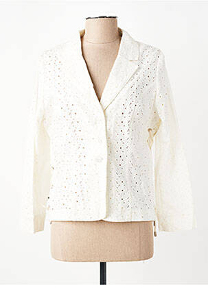 Blazer coupe cintrée beige FILIPINE LAHOYA femme